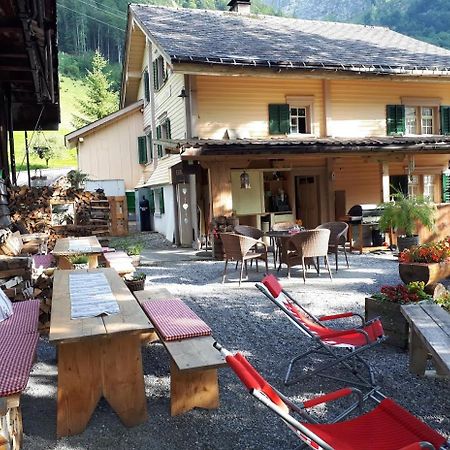 Отель Berggasthaus Obbort Linthal Экстерьер фото