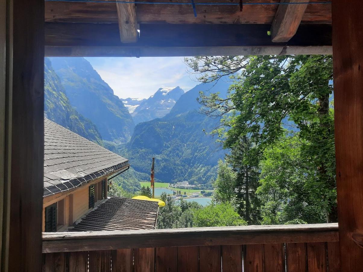 Отель Berggasthaus Obbort Linthal Экстерьер фото